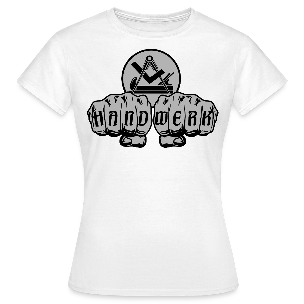 Frauen T-Shirt "Schreiner/Tischler" Weiß Frauen T-Shirt {{ color }}