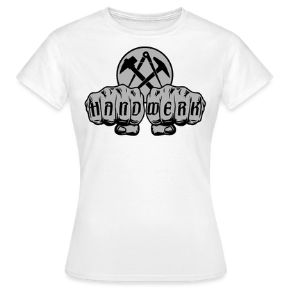 Frauen T-Shirt "Dachdecker" Weiß Frauen T-Shirt {{ color }}