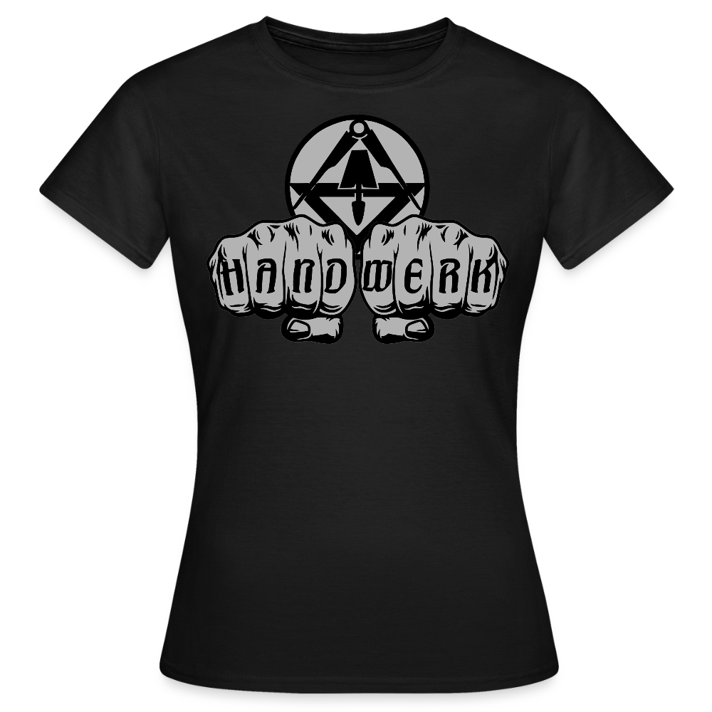 Frauen T-Shirt "Stuckateur" Schwarz Frauen T-Shirt {{ color }}