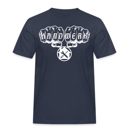 Männer Workwear T-Shirt "Hausmeister" Navy Männer Workwear T-Shirt {{ color }}