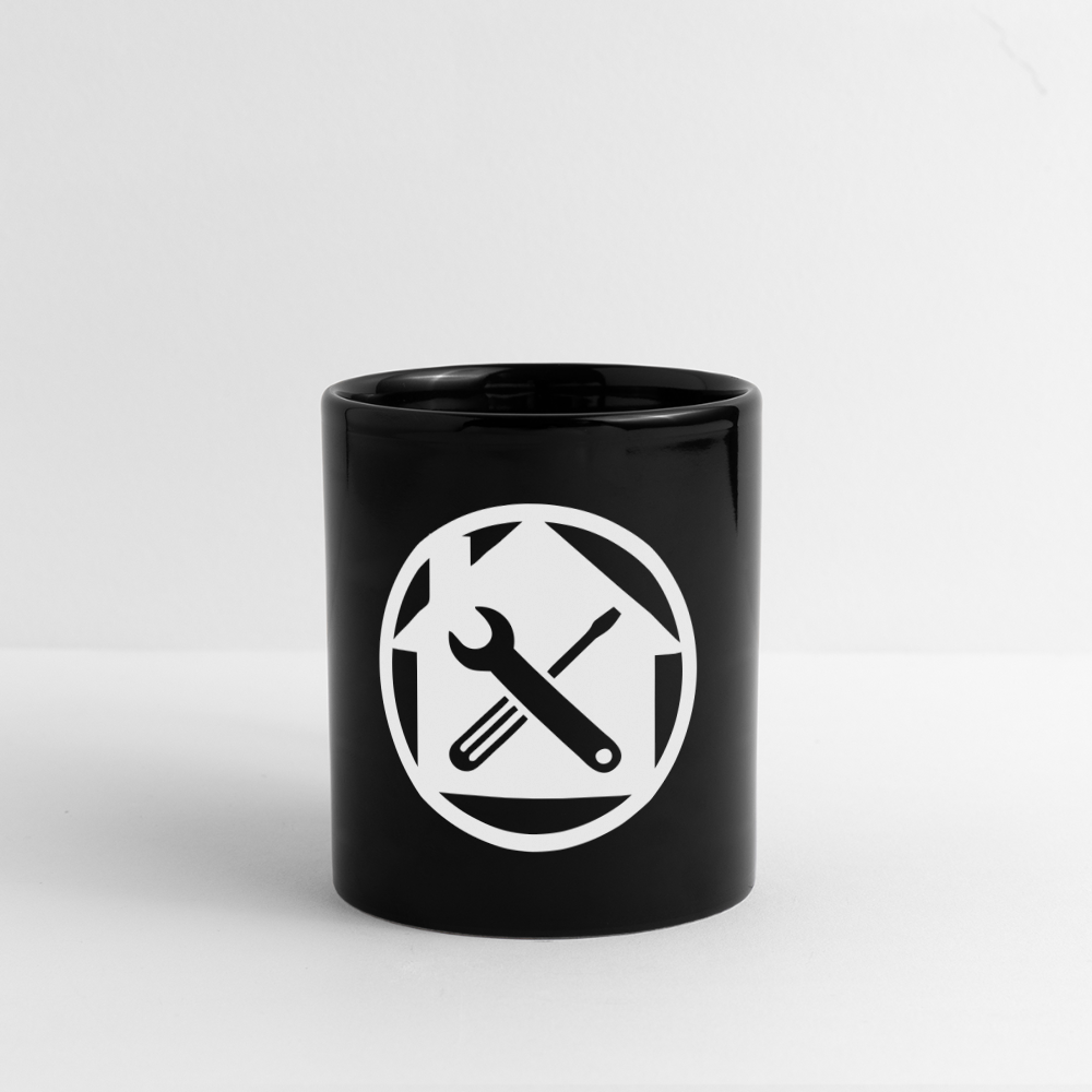 Panoramatasse schwarz "Hausmeister" Panoramatasse farbig {{ color }}