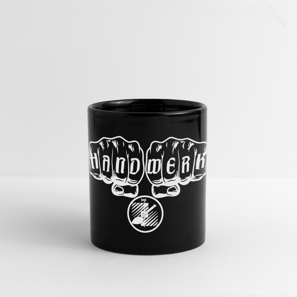 Panoramatasse schwarz "Fliesenleger" Panoramatasse farbig {{ color }}