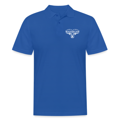 Männer Poloshirt "Fliesenleger" Royalblau Männer Poloshirt {{ color }}