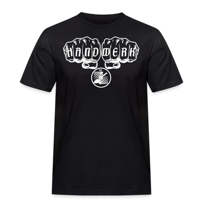 Männer Workwear T-Shirt "Fliesenleger" Schwarz Männer Workwear T-Shirt {{ color }}