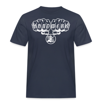 Männer Workwear T-Shirt "Fliesenleger" Navy Männer Workwear T-Shirt {{ color }}
