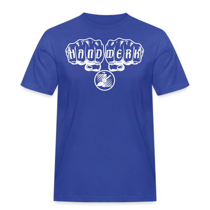 Männer Workwear T-Shirt "Fliesenleger" Royalblau Männer Workwear T-Shirt {{ color }}
