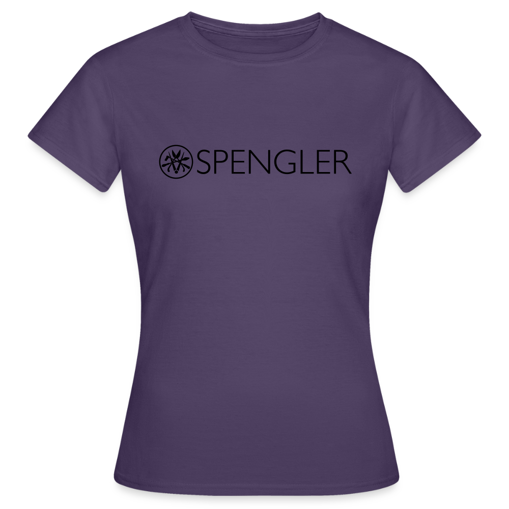 Frauen T-Shirt "Spengler" Dunkellila Frauen T-Shirt {{ color }}