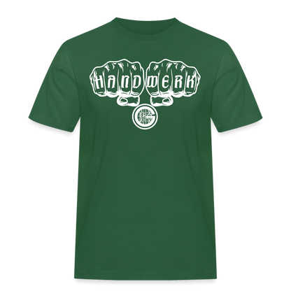 Männer Workwear T-Shirt "Gerüstbauer" Flaschengrün Männer Workwear T-Shirt {{ color }}