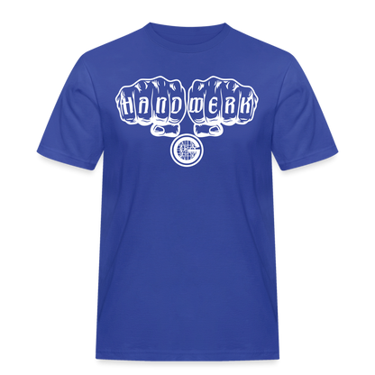 Männer Workwear T-Shirt "Gerüstbauer" Royalblau Männer Workwear T-Shirt {{ color }}