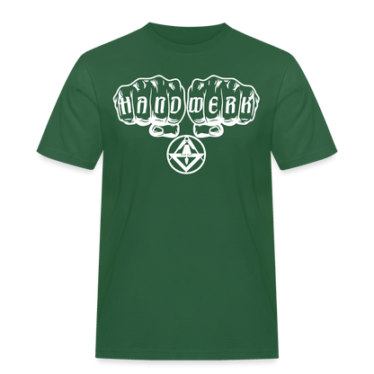 Männer Workwear T-Shirt "Stuckateur" Flaschengrün Männer Workwear T-Shirt {{ color }}