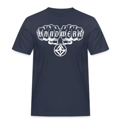 Männer Workwear T-Shirt "Stuckateur" Navy Männer Workwear T-Shirt {{ color }}