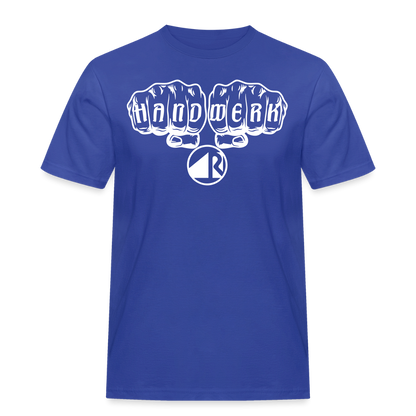 Männer Workwear T-Shirt "Raumausstatter" Royalblau Männer Workwear T-Shirt {{ color }}