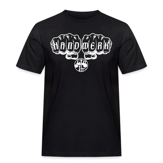 Männer Workwear T-Shirt "Strassenbauer" Schwarz Männer Workwear T-Shirt {{ color }}