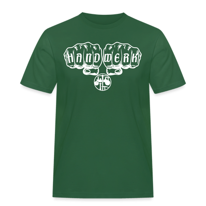 Männer Workwear T-Shirt "Strassenbauer" Flaschengrün Männer Workwear T-Shirt {{ color }}