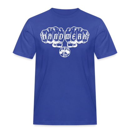 Männer Workwear T-Shirt "Strassenbauer" Royalblau Männer Workwear T-Shirt {{ color }}