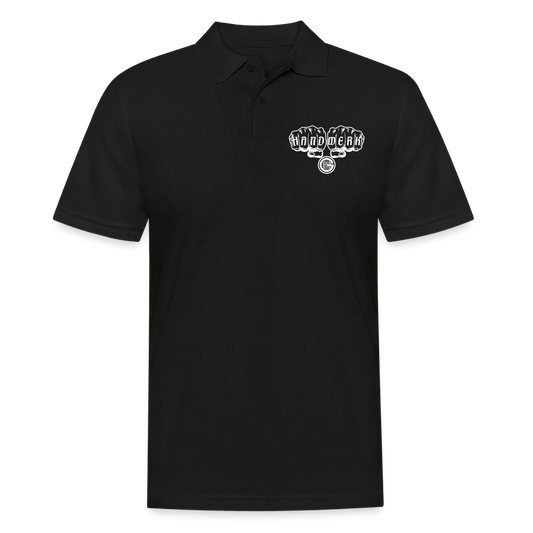 Männer Poloshirt "Gerüstbauer" Schwarz Männer Poloshirt {{ color }}