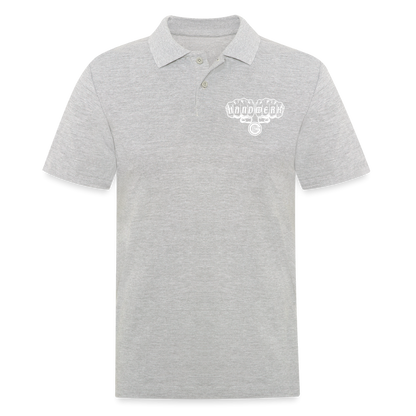 Männer Poloshirt "Gerüstbauer" Grau meliert Männer Poloshirt {{ color }}