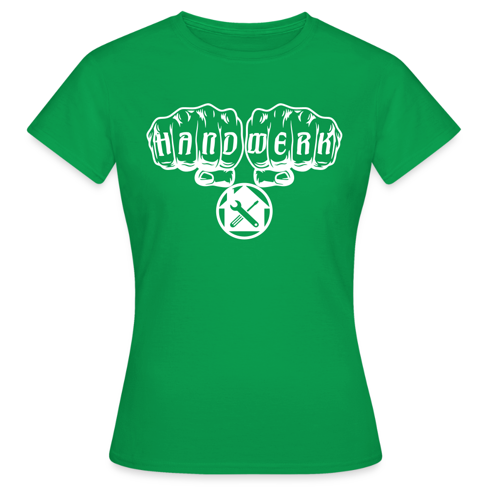 Frauen T-Shirt "Hausmeister" Kelly Green Frauen T-Shirt {{ color }}