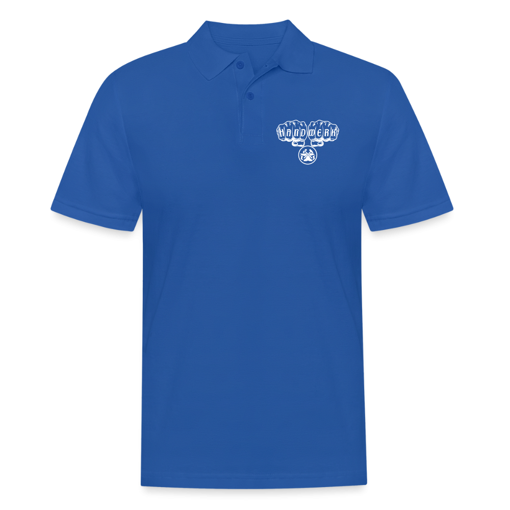 Männer Poloshirt "Metallbauer" Royalblau Männer Poloshirt {{ color }}