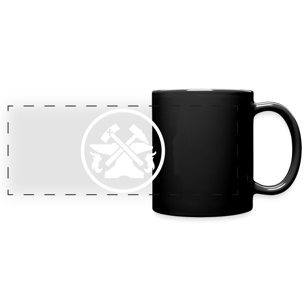 Panoramatasse schwarz "Metallbauer" Schwarz One size Panoramatasse farbig {{ color }}