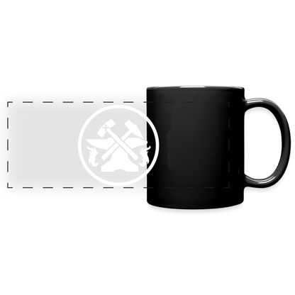 Panoramatasse schwarz "Metallbauer" Schwarz One size Panoramatasse farbig {{ color }}