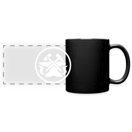Panoramatasse schwarz "Metallbauer" Schwarz One size Panoramatasse farbig {{ color }}