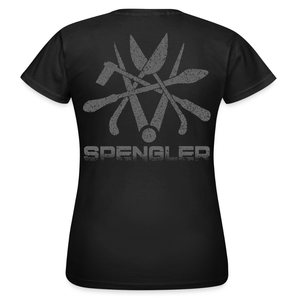 Frauen T-Shirt "Spengler" Schwarz Frauen T-Shirt {{ color }}