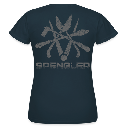 Frauen T-Shirt "Spengler" Navy Frauen T-Shirt {{ color }}