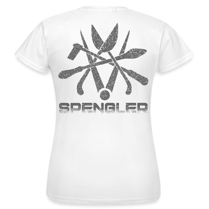 Frauen T-Shirt "Spengler" Weiß Frauen T-Shirt {{ color }}