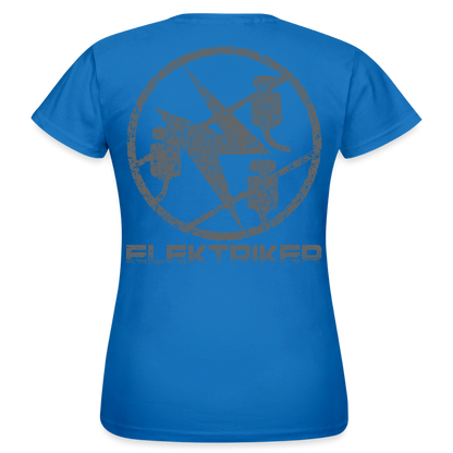 Frauen T-Shirt "Elektriker" Royalblau Frauen T-Shirt {{ color }}