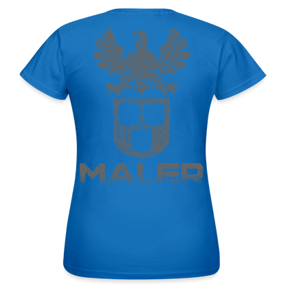 Frauen T-Shirt "Maler" Royalblau Frauen T-Shirt {{ color }}