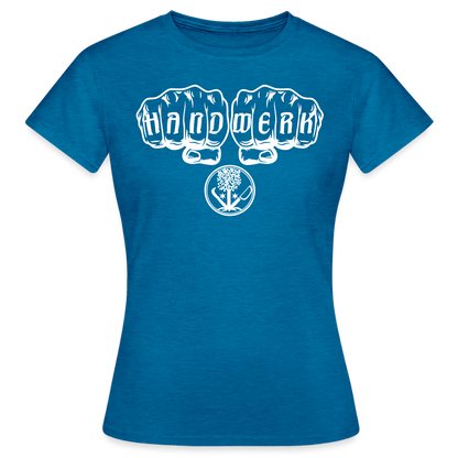 Frauen T-Shirt "GaLaBauer" Antikblaues Saphir meliert Frauen T-Shirt {{ color }}