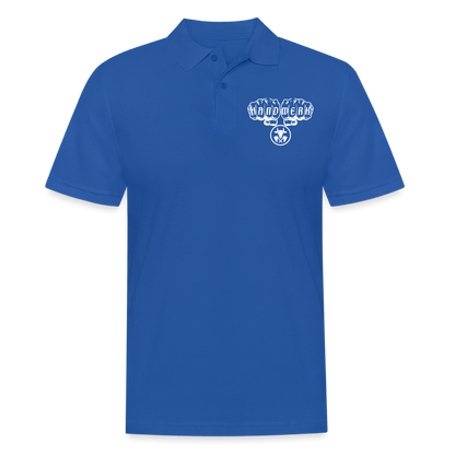 Männer Poloshirt "Metzger" Royalblau Männer Poloshirt {{ color }}