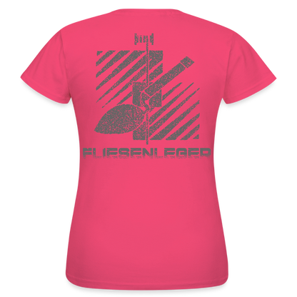Frauen T-Shirt "Fliesenleger" (hinten bedruckt) Azalea Frauen T-Shirt {{ color }}