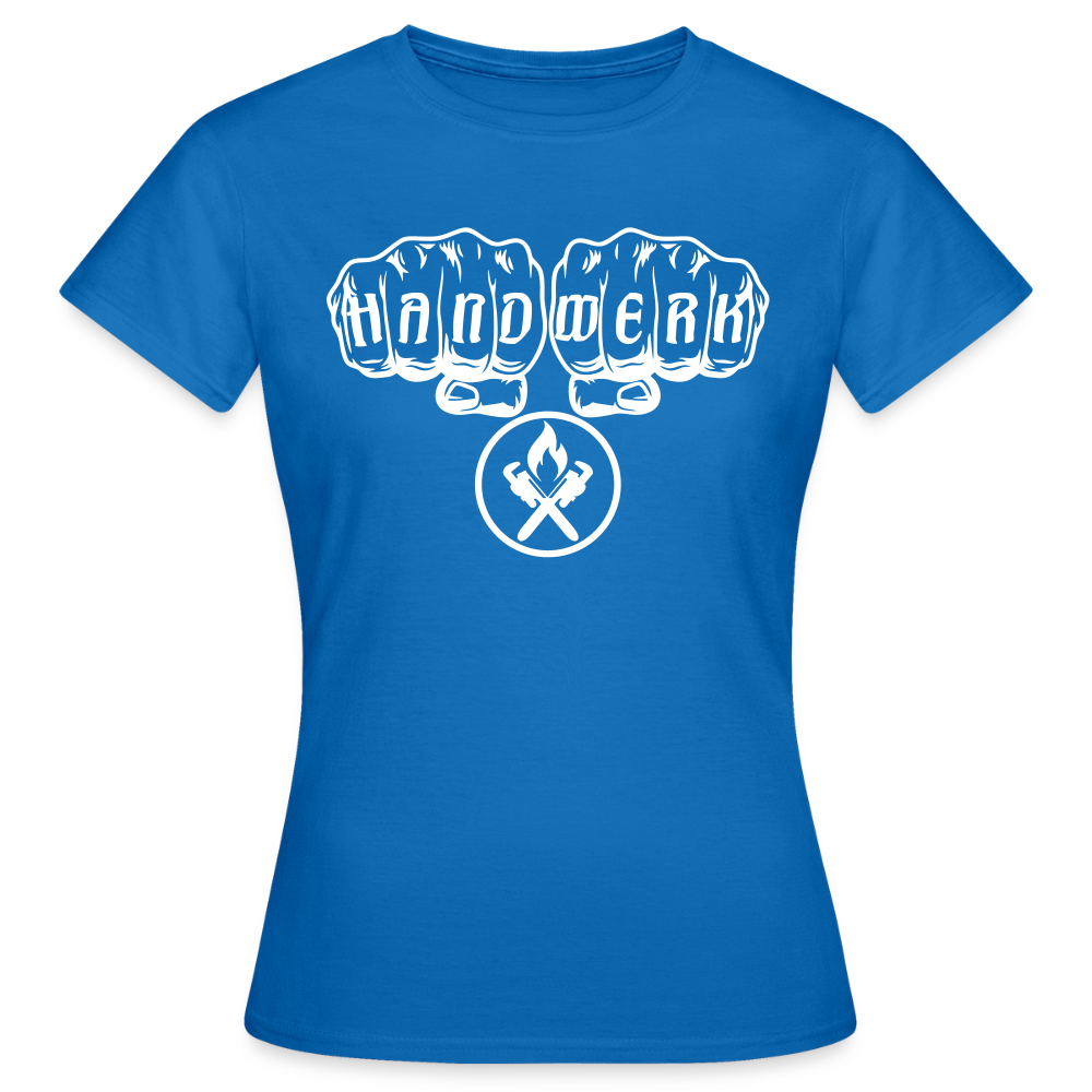 Frauen T-Shirt "Heizungsbauer" Royalblau Frauen T-Shirt {{ color }}