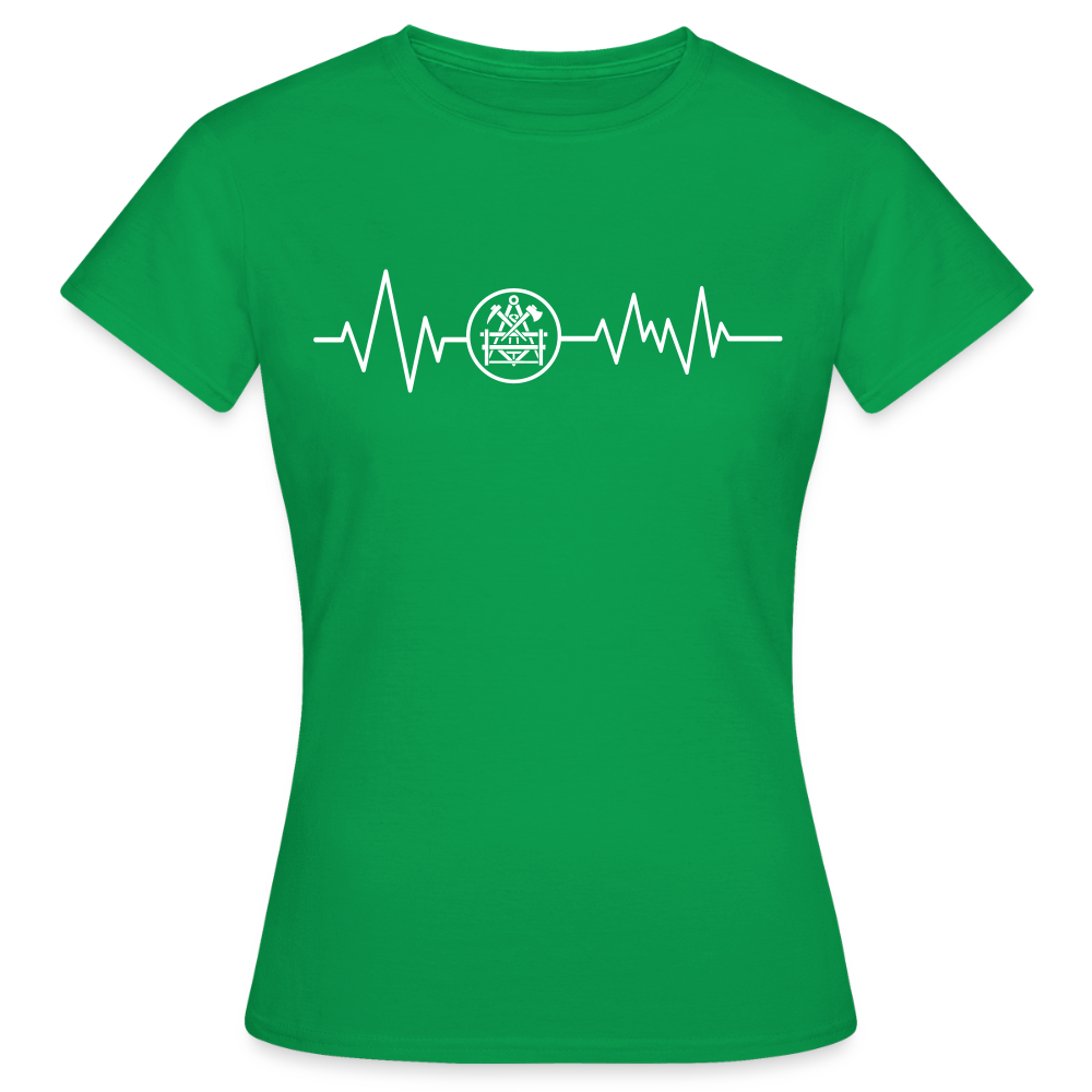 Frauen T-Shirt "Betonbauer" Kelly Green Frauen T-Shirt {{ color }}