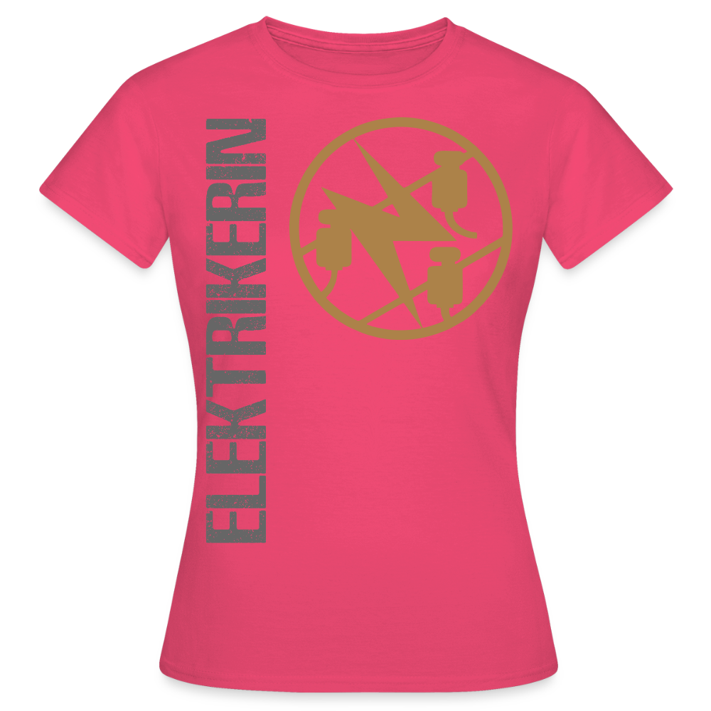 Frauen T-Shirt "Elektrikerin" Azalea Frauen T-Shirt {{ color }}