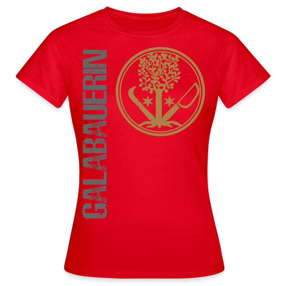 Frauen T-Shirt "GaLaBauer" Rot Frauen T-Shirt {{ color }}