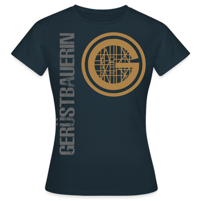 Frauen T-Shirt "Gerüstbauerin" Navy Frauen T-Shirt {{ color }}