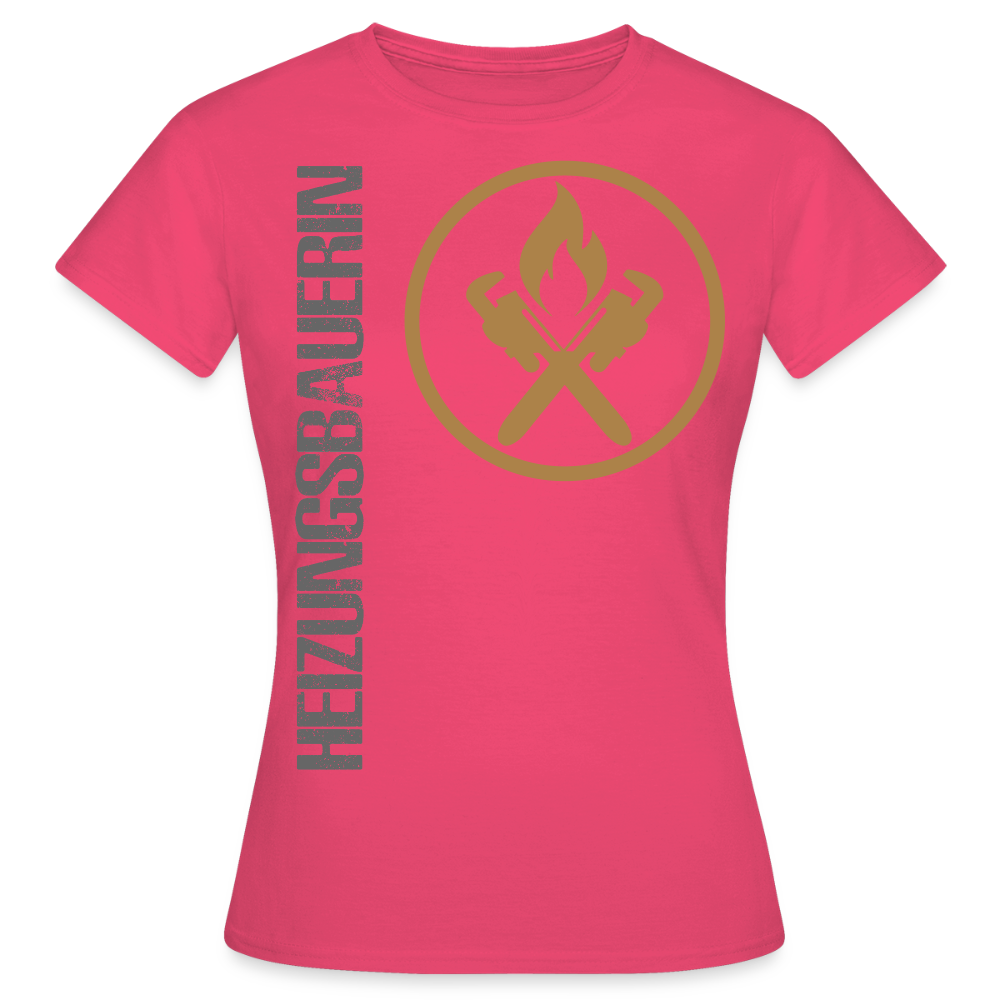 Frauen T-Shirt "Heizungsbauerin" Azalea Frauen T-Shirt {{ color }}