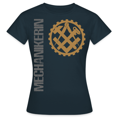 Frauen T-Shirt "Mechanikerin" Navy Frauen T-Shirt {{ color }}