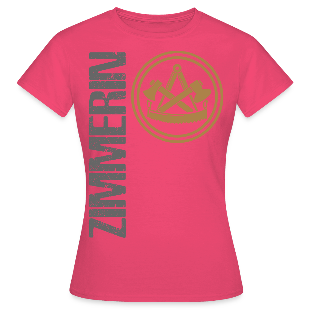 Frauen T-Shirt "Zimmerin" Azalea Frauen T-Shirt {{ color }}