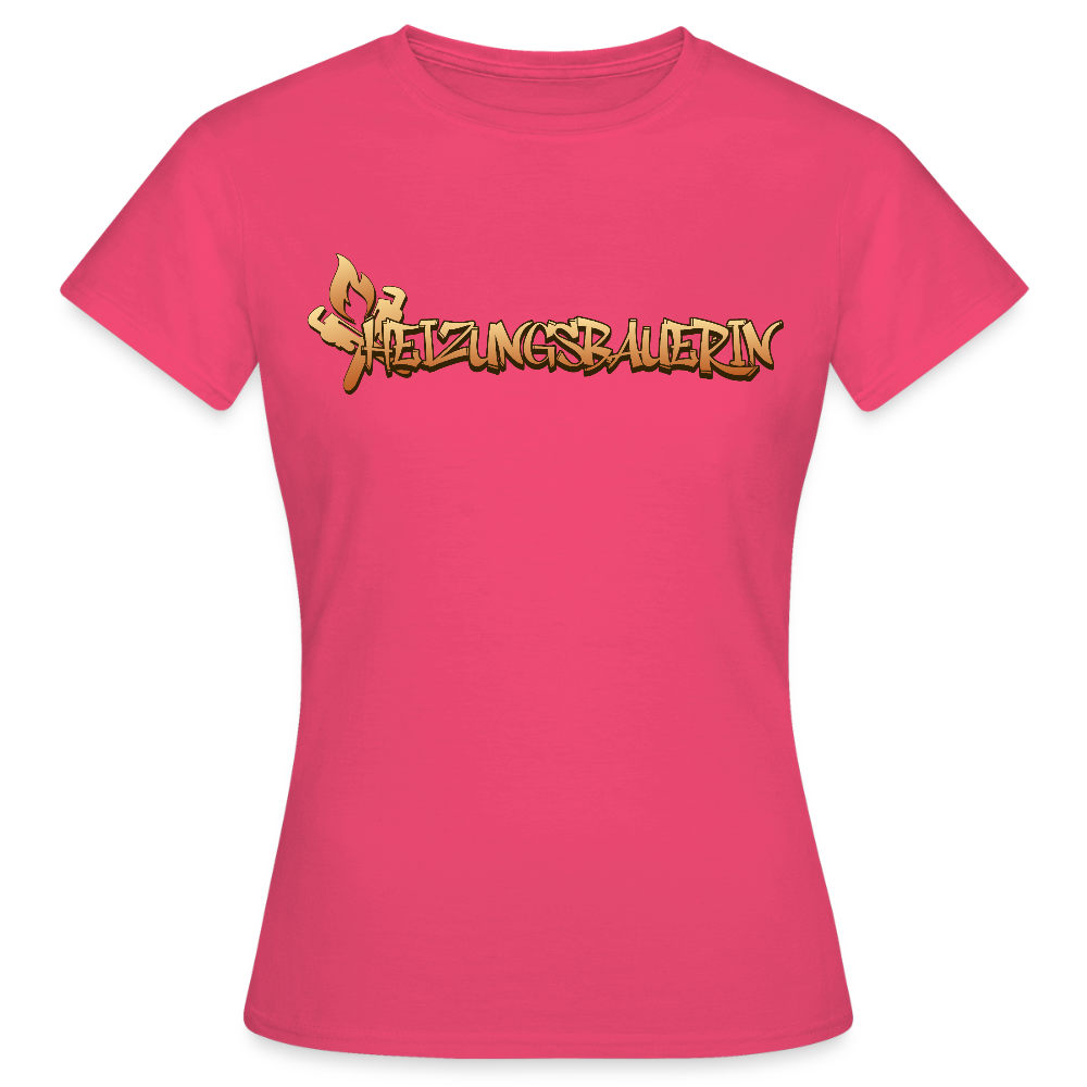Frauen T-Shirt "Heizungsbauerin" Azalea Frauen T-Shirt {{ color }}