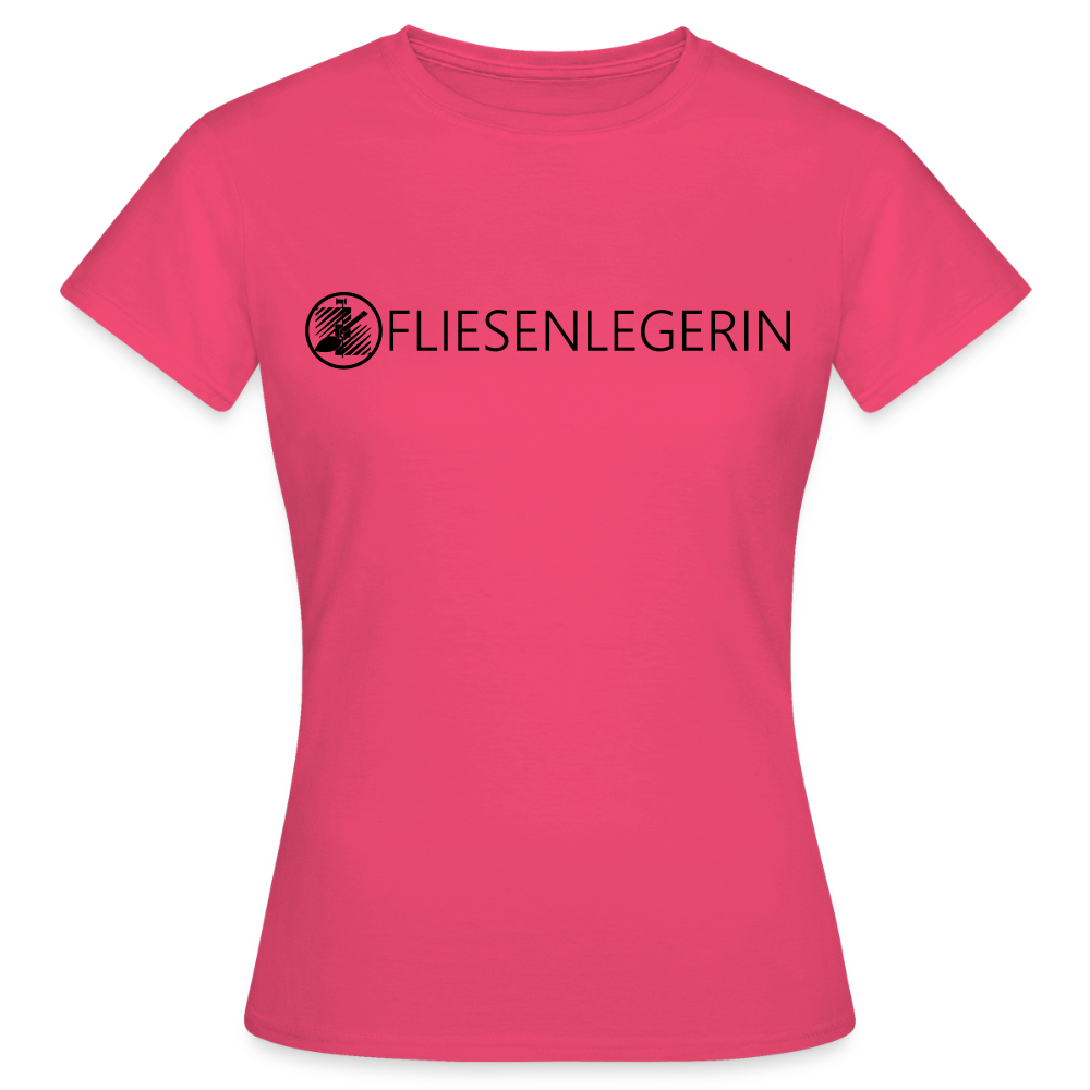 Frauen T-Shirt "Fliesenlegerin" Azalea Frauen T-Shirt {{ color }}