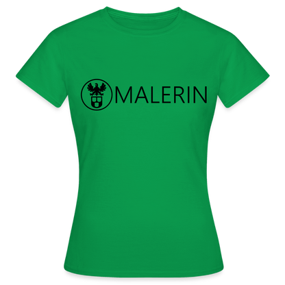 Frauen T-Shirt "Malerin" Kelly Green Frauen T-Shirt {{ color }}