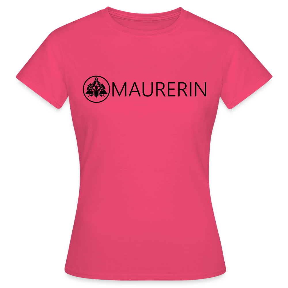 Frauen T-Shirt "Maurerin" Azalea Frauen T-Shirt {{ color }}