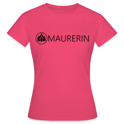 Frauen T-Shirt "Maurerin" Azalea Frauen T-Shirt {{ color }}