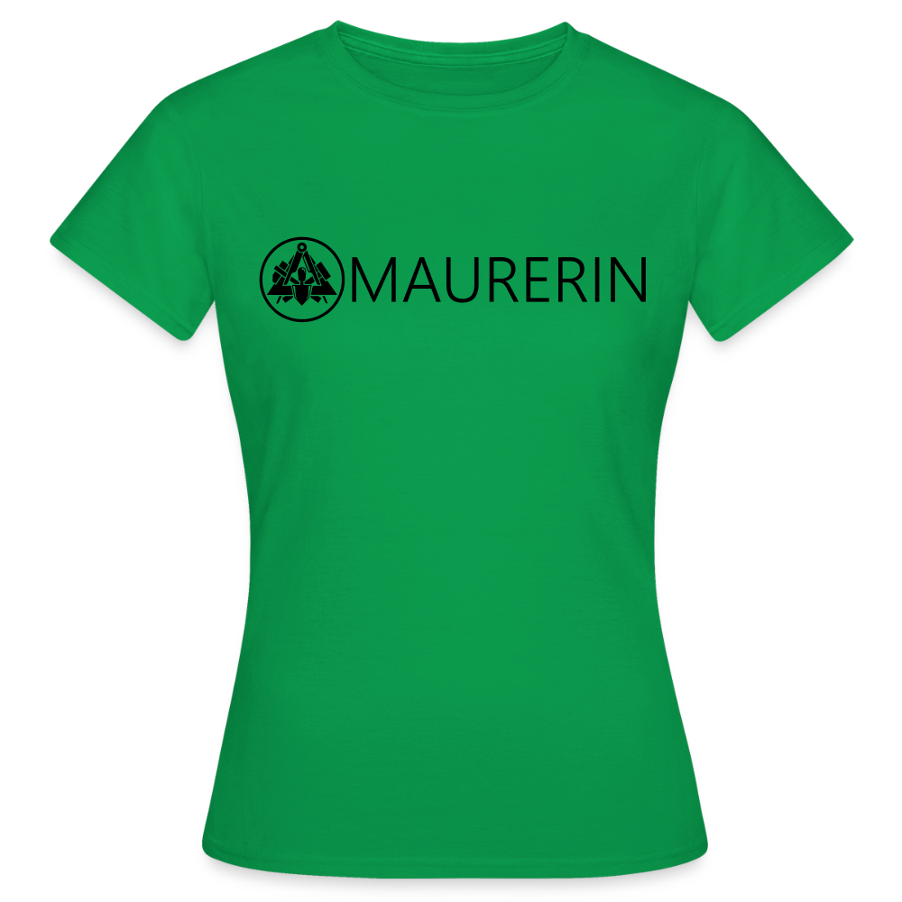 Frauen T-Shirt "Maurerin" Kelly Green Frauen T-Shirt {{ color }}