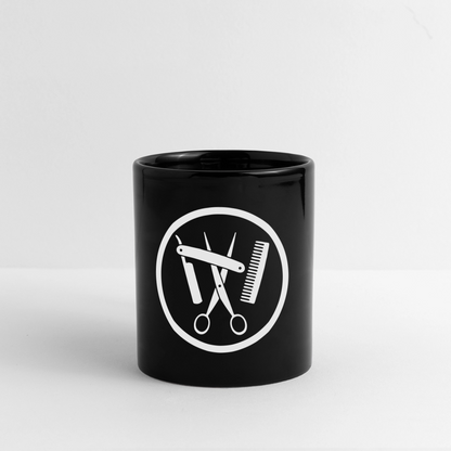 Panoramatasse schwarz "Friseur" Panoramatasse farbig {{ color }}