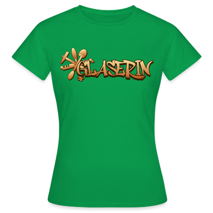 Frauen T-Shirt "Glaserin" Kelly Green Frauen T-Shirt {{ color }}